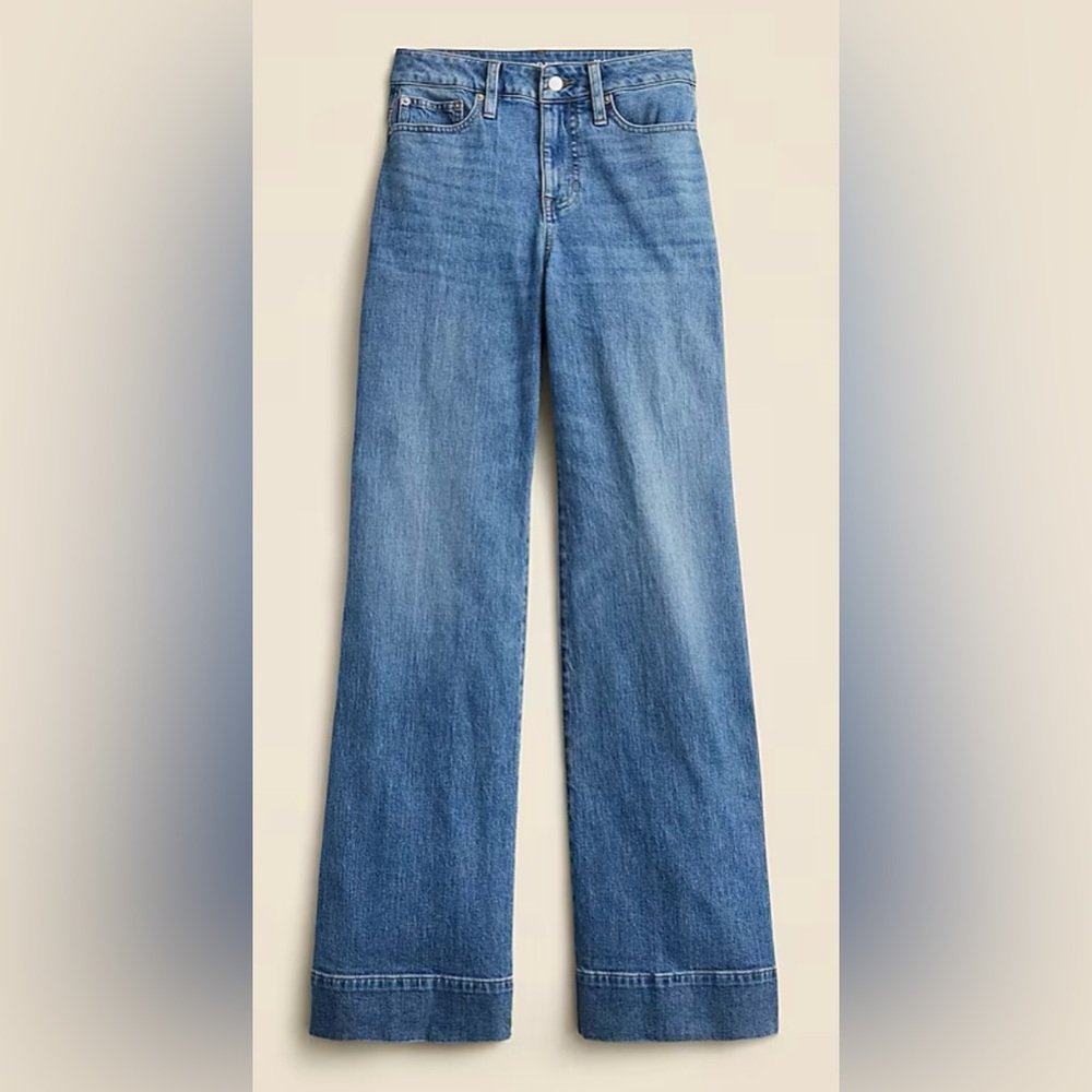 J.Crew Curvy denim trouser jean - Picture 5 of 12